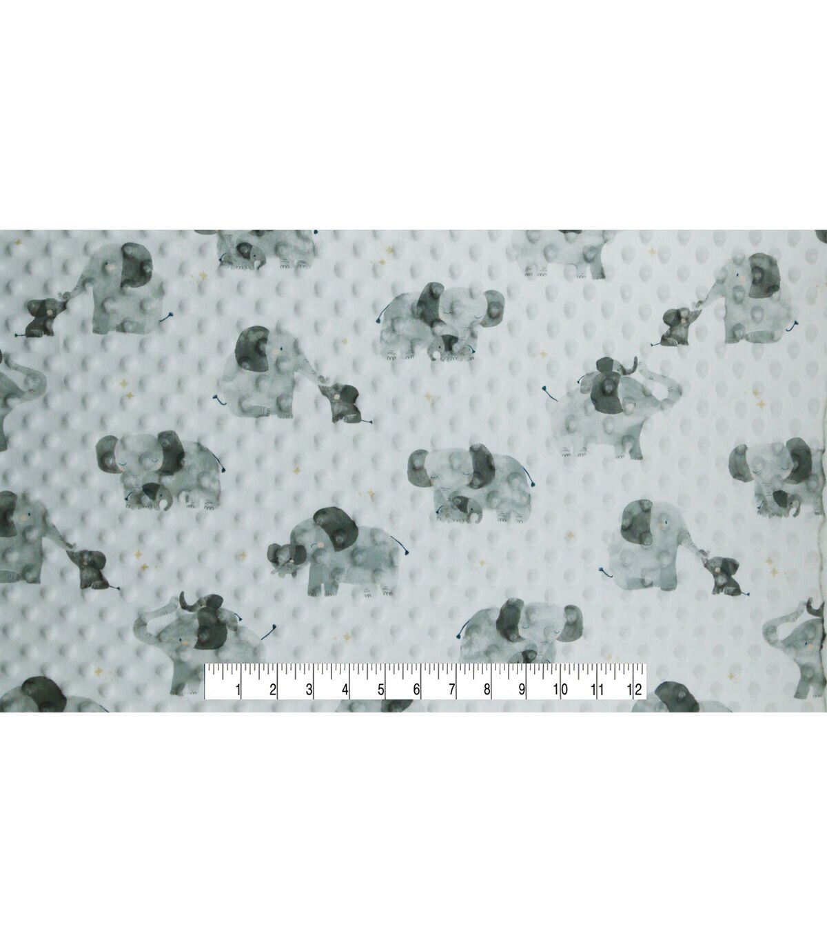 Soft & Minky Elephant Fleece Fabric