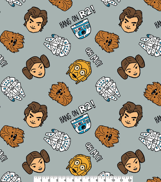 Star Wars Rebel Allies Fleece Fabric